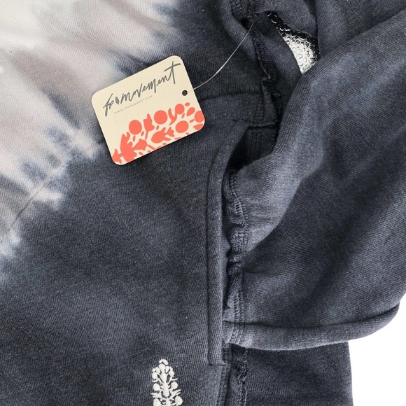 Free People NEW Womens Size XS Ombre Metti Pullover Crew Sweatshirt FP Movement - Picture 7 of 9